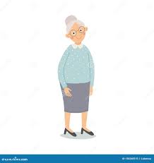 старшая женщина Современная бабушка во всю длину Иллюстрация Eps 10 вектора  шаржа нарисованная рукой изолированная на белой предп Иллюстрация вектора -  иллюстрации насчитывающей агенства, волосы: 130240515