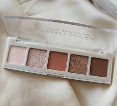 mua 5 shade eyeshadow palette review