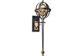 Uttermost Lighting Fixtures Wall Sconces 22497 Rondure 1 Light Oil Rubbed Bronze Sconce Dunk Bright Furniture Wall Sconces