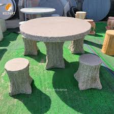 Outdoor Garden Furniture Granite Stone