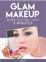 create glam party makeup using 4
