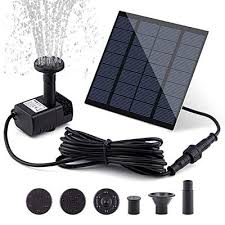 Solar Fountain Pump Kit With Separate