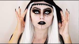 white witch halloween makeup costume