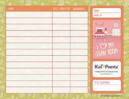 Family Chore Printables Online Charts Collection