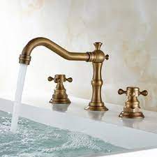 This is a stylish and practical auto sensor bathroom faucet, you can purchase it from homelava.com to upgrade your bathroom. Antique Brass Bathroom Sink Faucets Free Shipping Over 35 Wayfair