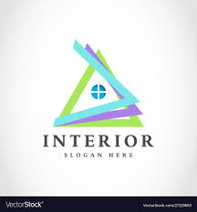 creative home interior design logo