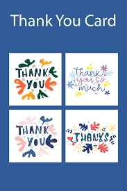 We also have an extensive variety of memorial bookmark templates, prayer card templates and clipart packages. Thank You Card Bundle Thank You Card Clipart 1244900 Card And Invites Design Bundles