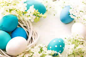 Blue Easter Eggs Background Gallery Yopriceville High
