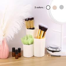 plastic makeup brush holder organizer