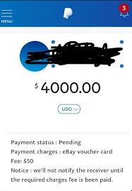 You may also see pending payments with a green accept button next to them. Ebay Gift Card To Verify Purhase Paypal Community
