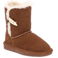 Bearpaw Abigail Boot Hickory Ii Size 3 Youth Nwt