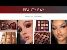 beauty bay rich colour palettes you