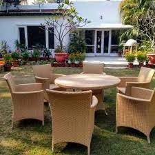 6 Seater Outdoor Table Chair Set
