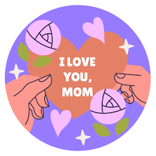 i love you mom stickers free