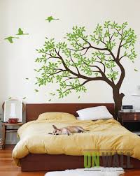 Large Tree Wall Decal Tree And Cranes