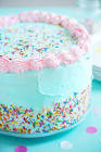 birthday cream cake