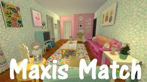 If i was a sim living in the city, this would be my dream bedroom. The Sims 4 Speed Build Maxis Match House Youtube