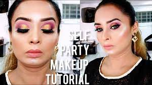 self party makeup tutorial using
