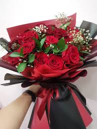 romance red rose bouquet gf48 g