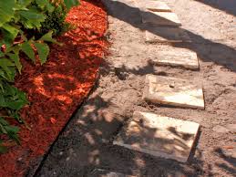 This type of pathway is better for gardens or along the side of the house than as a front pathway. How To Build A Stone Path Hgtv