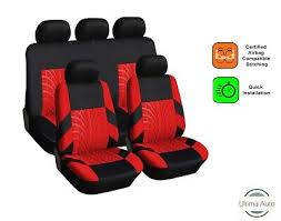 Red Car Seat Covers Protectors