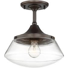 But, since it's not every day that people buy ceiling lights, you may not know where to start after deciding it's time. Regency Hill Farmhouse Ceiling Light Semi Flush Mount Fixture Bronze 10 1 2 Wide Clear Glass For Bedroom Living Room Schoolhouse Target