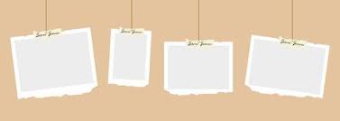 photo frame template vector art icons