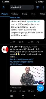 Kenapa jne diboikot nu : Blunder Lucu Jne Upload Ucapan Selamat Ultah Dari Opini Indonesia Seword