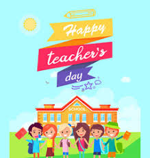 Happy teacher s day hand drawn brush stock vector colourbox. Happy Teachers Day Vector Images Over 3 600
