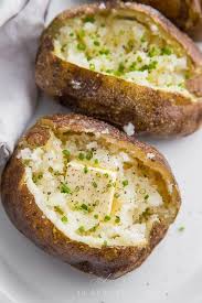 baked potatoes on the grill 40 as