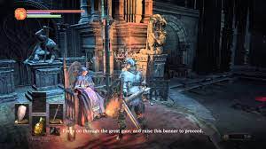 Dark Souls 3 - Emma, High Priestess of Lothric Castle (NPC) - YouTube