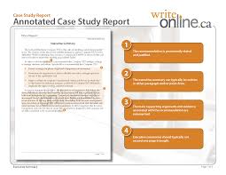 When you go through the samples, you can be able to know different formats to be used in writing of case studies and at the same time you can. Write Online Case Study Report Writing Guide Resources