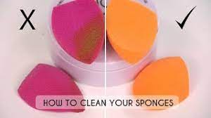 how to clean makeup sponges are you