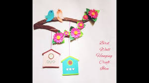 Love Bird Wall Hanging Craft Ideas