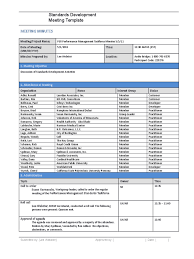 Project Meeting Minutes Template 9 Free Templates In Pdf