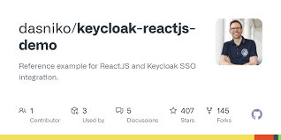 keycloak reactjs demo with silent check