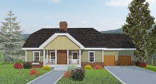 House Plan With Clipped Roofline