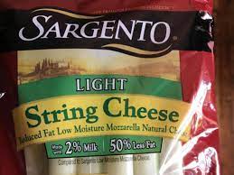 light string cheese mozzarella