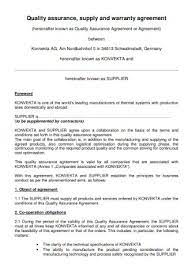 26 sle warranty agreements in pdf