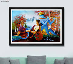 Buy Radha Krishna Wall Paintings