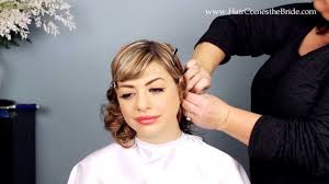 bridal hair and makeup tutorial