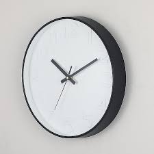 Wall Clock Large Number 3d Silent