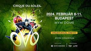 cirque du soleil ovo i budapest 2024