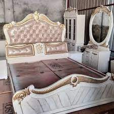 white marriage furniture set king size bed