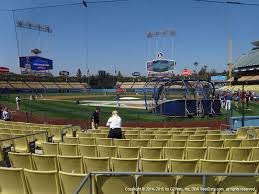 Dodger Stadium View From Dugout 3 Vivid Seats
