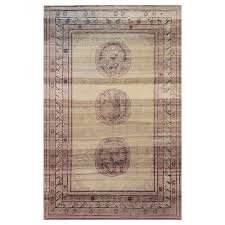 silk handwoven khotan design rug