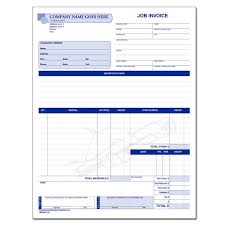 Carbonless Job Invoice Form Designsnprint