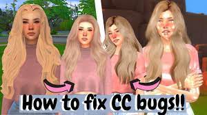 how to fix cc bugs in the sims 4 shiny