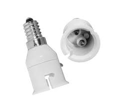 E14 To B22 Socket Converter Lamp Socket Adapter E14 B22 2 92 Ledvista Led Lighting Online