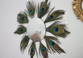 Peacock Feather Decor
